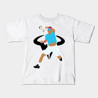 Rafael Nadal Grand Slam Collage Kids T-Shirt